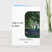 ハッピーバースデー カード (裏面)