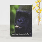 ハッピーバースデー カード (黄色い花)