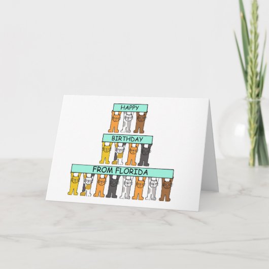 ハッピーバースデー カード (正面)