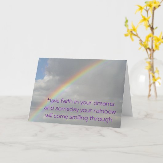 ハッピーバースデー カード (黄色い花)