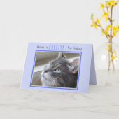 ハッピーバースデー カード (黄色い花)