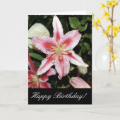 ハッピーバースデー! | カード (黄色い花)