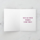 ハッピーバースデー カード (内部)