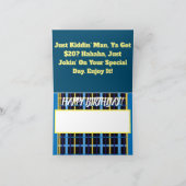 ハッピーバースデー カード (内部)