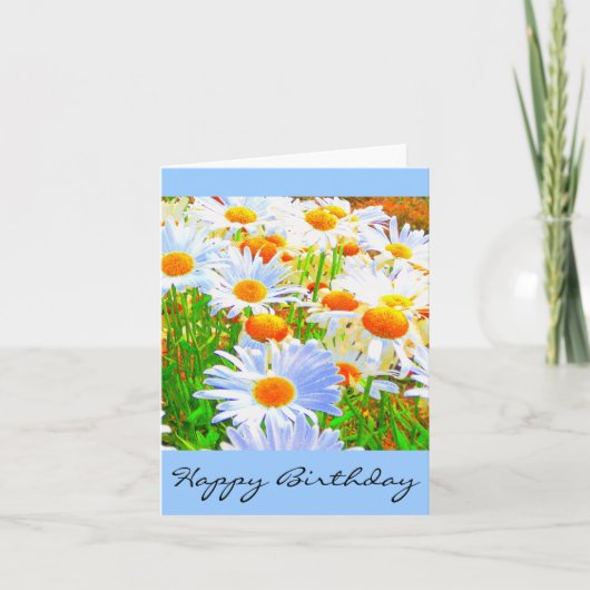 ハッピーバースデー カード (正面)