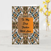 ハッピーバースデー・カードA・F・A・抽象芸術 カード (黄色い花)