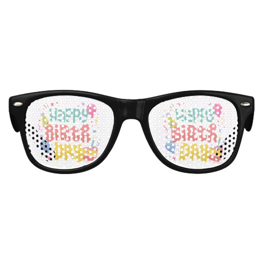 ハッピーバースデー キッズサングラス (正面)