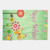 ハッピーバースデー キッチンタオル (横)