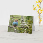 ハッピーバースデー、キャンディの挨拶状 カード (黄色い花)