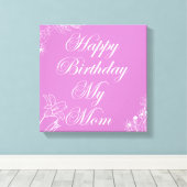 ハッピーバースデー キャンバスプリント (インサイチュ (ウッドフロア))