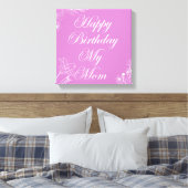 ハッピーバースデー キャンバスプリント (インサイチュ (寝室))