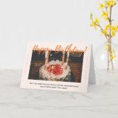 ハッピーバースデー!キリスト教のメッセージで カード (黄色い花)