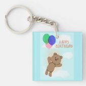 ハッピーバースデー キーホルダー (正面)