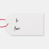 ハッピーバースデー ギフトタグ (裏面横)