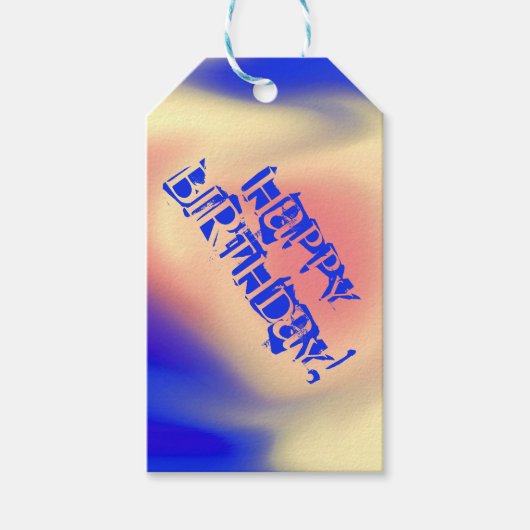 ハッピーバースデー! ギフトタグ (正面)