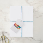 ハッピーバースデー ギフトタグ (より糸付き)