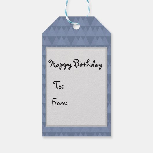 ハッピーバースデー ギフトタグ (裏面)