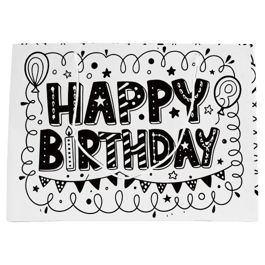 ハッピーバースデー ギフトバッグ