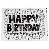 ハッピーバースデー ギフトバッグ (正面)