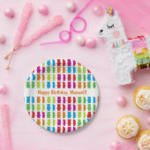 ハッピーバースデー·グミ·ベアズ|紙プレート ペーパープレート (パーティー)