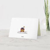 ハッピーバースデー!グリーティングカード カード (裏面)