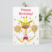 ハッピーバースデー!グリーティングカード. サンキューカード (スタンド正面)