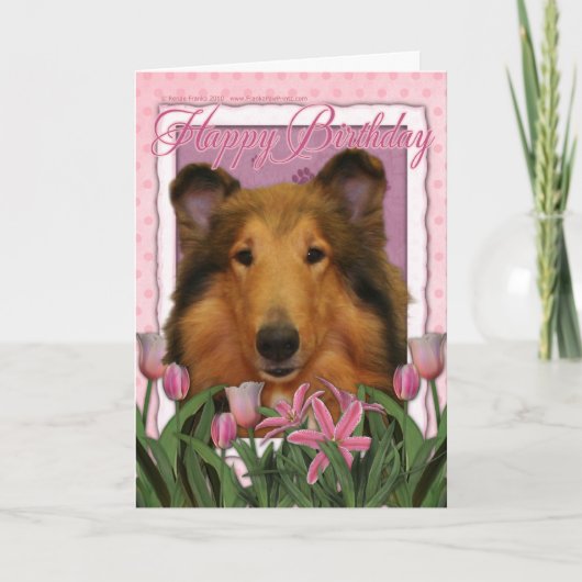 ハッピーバースデー-コリー- Natalie カード (正面)