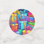 ハッピーバースデー コンフェッティ (スモール正面)