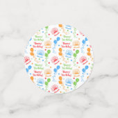 ハッピーバースデー コンフェッティ (スモール正面)