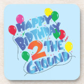 ハッピーバースデー コースター (正面)
