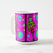 ハッピーバースデー コーヒーマグカップ (正面左)