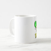 ハッピーバースデー コーヒーマグカップ (正面左)