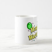 ハッピーバースデー コーヒーマグカップ (中央)