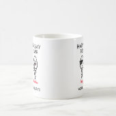 ハッピーバースデー コーヒーマグカップ (中央)