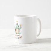 ハッピーバースデー コーヒーマグカップ (正面右)