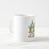 ハッピーバースデー コーヒーマグカップ (正面左)