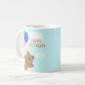 ハッピーバースデー コーヒーマグカップ (正面左)
