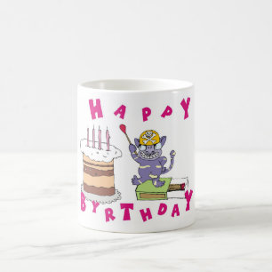 ハッピーバースデー! コーヒーマグカップ