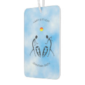 ハッピーバースデー、サニーデイお祝いダンサー カーエアーフレッシュナー (左)