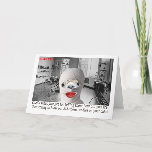 ハッピーバースデー サンキューカード (正面)