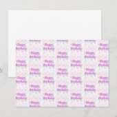 ハッピーバースデー!! サンキューカード (正面/裏面)