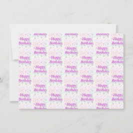 ハッピーバースデー!! サンキューカード