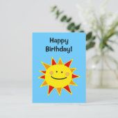 ハッピーバースデー!(サン) ポストカード (スタンド正面)