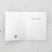 ハッピーバースデー – シスター サンキューカード (内部)