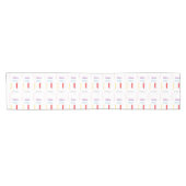 ハッピーバースデー ショートテーブルランナー (横)