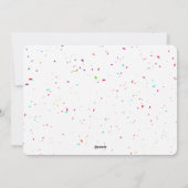 ハッピーバースデー シーズンカード (裏面)