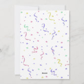 ハッピーバースデー シーズンカード (裏面)