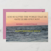 ハッピーバースデー! シーズンカード (正面/裏面)