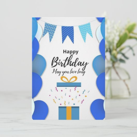 ハッピーバースデー シーズンカード (スタンド正面)