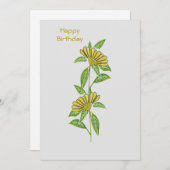 ハッピーバースデー シーズンカード (正面/裏面)